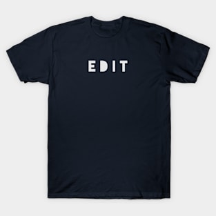 White by edit T-Shirt